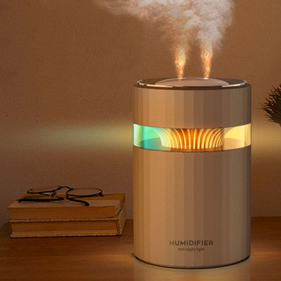 Humidificateur d’air double buse ultrasonique 900ml - FLOA