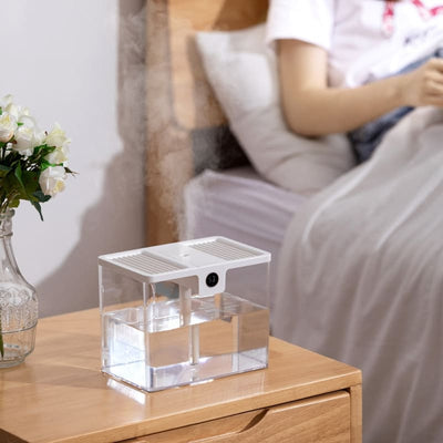 Humidificateur d’air hygromètre à ultrasons - ANTA / humidificateur d'air 2en1 fonction hygromètre / Humidificateur d’air pour chambre