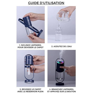 Humidificateur d’air maison incurvable - ABYS