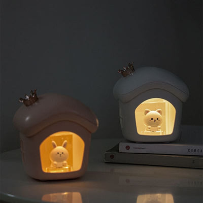 Humidificateur d’air maisonette veilleuse bébé - SANA / humidificateur d'air veilleuse chaude bébé