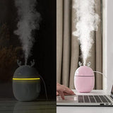 Humidificateur d’air mignon et silencieux pour chambre / humidificateur d'air à ultrasons pour bureau