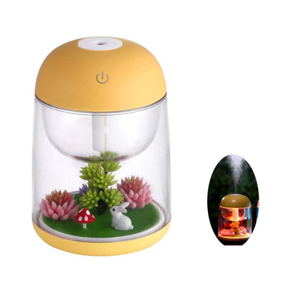 Humidificateur d’air portable 2en1 - GINO / humidificateur d'air brumisateur silencieux à ultrasons / humidificateur pour chambre de bébé