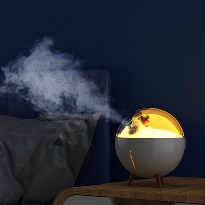 Humidificateur d’air pour chambre avec veilleuse douce / humidificateur d'air silencieux avec veilleuse d'ambiance