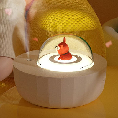 Humidificateur d’air rechargeable diffuseur HE - BOGGY / humidificateur d'air 2en 1veilleuse pour bébé