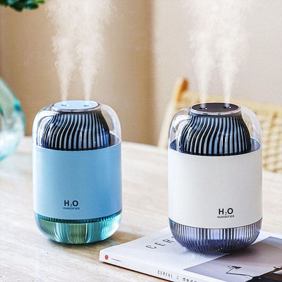 Humidificateur d'Air Rechargeable Double Brumisation - HALO