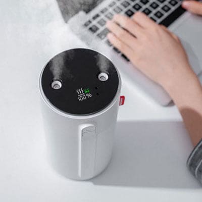 Humidificateur d’air sans contact rechargeable - TONA / humidificateur d'air avec indicateur de charge digital