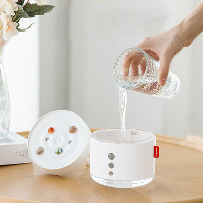 Humidificateur d’air sans fil design planète - KINDO