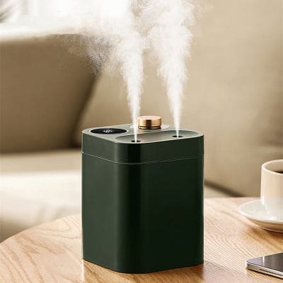 Humidificateur d’air silencieux à double brumisation -