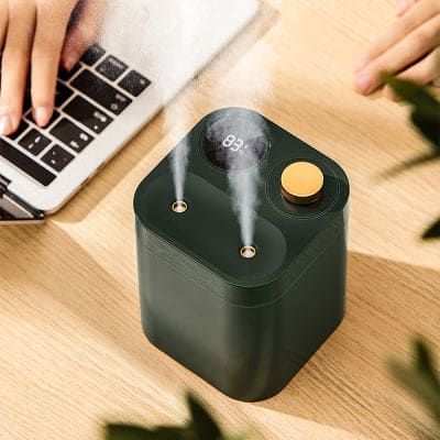Humidificateur d’air silencieux à double brumisation -
