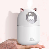 Humidificateur d’air ultrasonique chat kawaii - LIPSO / humidificateur d'air à ultrasons