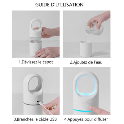Humidificateur d’air ultrasonique dernière génération - N5