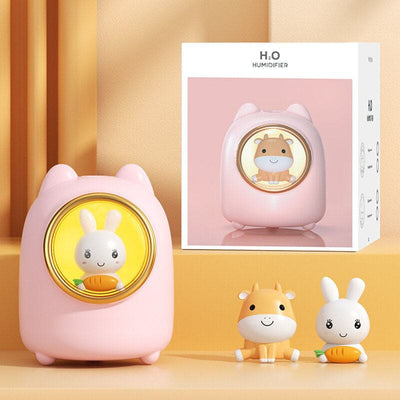Humidificateur d’air veilleuse bébé pour chambre et bureau / humidificateur d'air pour chambre avec veilleuse chaude pour bébé
