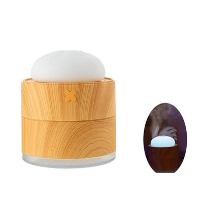 Humidificateur d’air veilleuse finition bois - NESTA