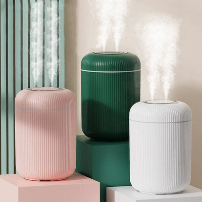 Humidificateur d’air XXL ultrasonique double buse - LANOR