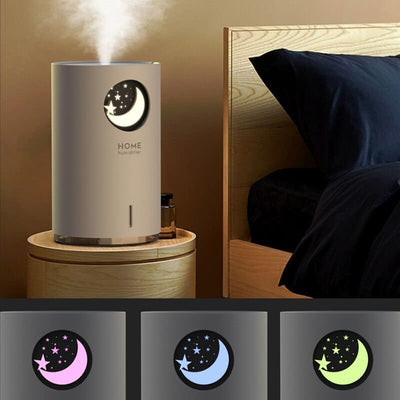 Humidificateur diffuseur HE ultrasonique pour chambre -