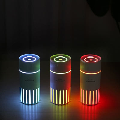 Humidificateur purificateur d’air veilleuse 7 couleurs / humidificateur d'air  avec veilleuse douce pour chambre tamisée