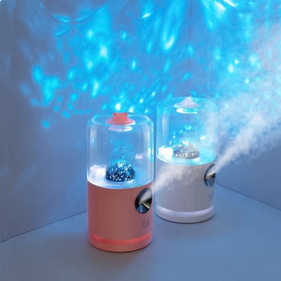 Humidificateur rotatif veilleuse projecteur étoiles bébé -
