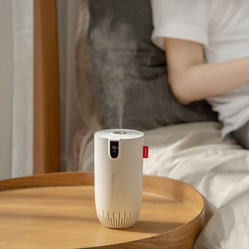 Humidificateur D'air Sans Fil Portable - 450 Ml, Batterie 3000 MAh, Brume Multidirectionnelle, Design Rotatif - 8