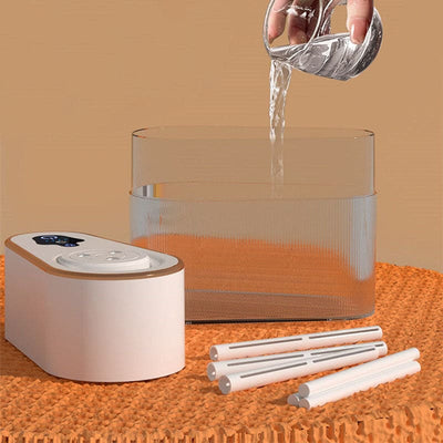 Humidificateur ultrasonique avec écran LCD et triple buse -