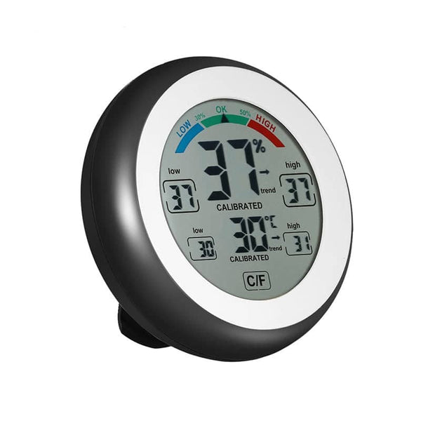 Hygromètre numérique conjoint - Thermomètre intérieur - Humidimètre -  Station météo - Wit