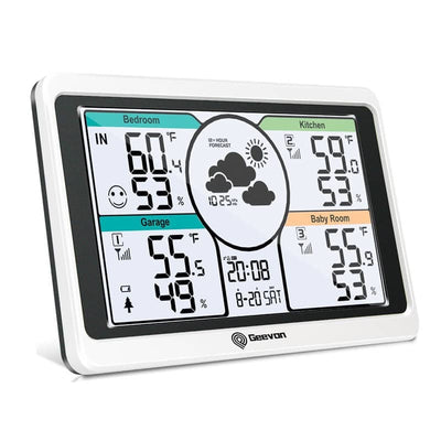 Hygromètre station météo couleur multifonctions