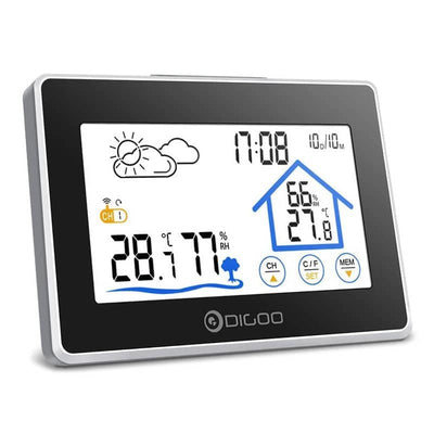 Hygromètre station météo tactile sans fil