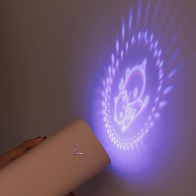 Veilleuse étoile humidificateur bébé 2en1 - ZINO / humidificateur d'air avec projection d'étoiles au plafond