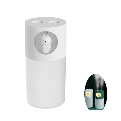 Veilleuse humidificateur d’air double pulvérisation / humidificateur d’air et veilleuse chaude pour chambre